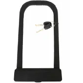 MSCH Copenhagen Silicone Bügelschloss Schwarz 150x290 mm Schwarz 150x290 mm
