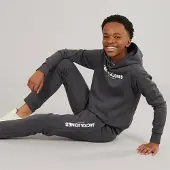 Jack & Jones Jungen - Rarry Kapuzenpullover Und Jogginganzug - Asphalt