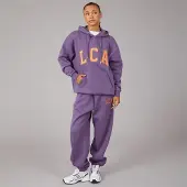 L'amore Couture Damen - LC Athletic Kapuzenpullover Und Jogginganzug - Grape
