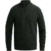 Vanguard Half-Zip Pullover Dark Green - M