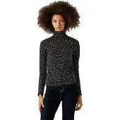 Pepe Jeans für Damen. PL5000094 T-Shirt Bibi schwarz (S), Lässig, Baumwolle, Langarm