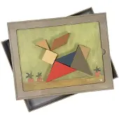 Egmont toys Magnetische Tangram-Spiele,