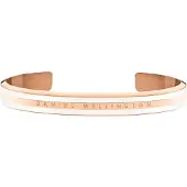 Daniel Wellington Elegantní pevný bronzový náramek Slim Emalie Elan DW0040006 - Dimension: M: 16.6 cm