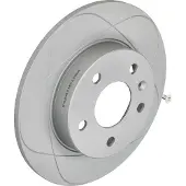 Ate Bremsscheibe 24031002501 voll 264mm 10mm für VAUXHALL CHEVROLET