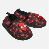 Spiderman Junge RS Light Up Hausschuhe Schwarz / Rot