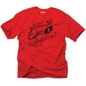 One Industries Viva Red Man Kurzarm-t-shirt