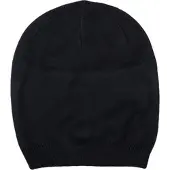 StyleBREAKER Strickmütze "Feinstrick Beanie Mütze Uni Doppellagig", Herren, schwarz, Obermaterial: 80% Polyacryl PAN. 20% Wolle WO., Modisch, Mützen Strickmütze