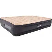 JILONG Queen-Size-Luftmatratze (erhöht) - 203 x 157 x 47 cm mit Pumpe