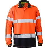 Bisley Workwear Langarm-Poloshirt BRAIDON 276510 Gr. L orange