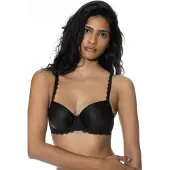 Mey Spacer-BH | Half Cup Serie Amorous Schwarz | Größe 70E