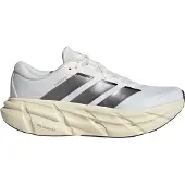Adidas Laufschuh PERFORMANCE "ADISTAR 5", Herren, Gr. 41, cloud weiß, iron metallic, core schwarz, Synthetik, Textil, Schuhe Laufschuh, weiche und stabile Dämpfung