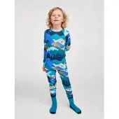 Reima Taitoa Wollunterwäsche-Set, Navy, 100
