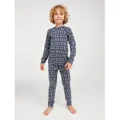 Reima Wool Base Layer Set, Taival navy (6982) 140 cm