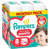 Pampers Pants Size 8 112 Pieces