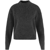 Fjällräven övik Solid Jacquard Knit W dark grey (030) XL