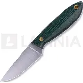 Brisa Bobtail 80 Kydex Messer, green micarta