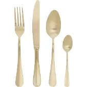 Cosy & Trendy Besteckset 24-teilig Mattes Champagner Edelstahl