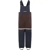 Didriksons Bjärven K Bib Pant 3 shadow brown (F13) 100