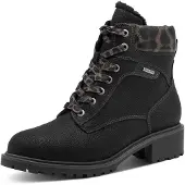 Tamaris Schnürstiefel Schwarz