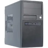 Chieftec CT-04B-350GPB, PC, Schwarz, micro ATX, Mini-ITX, SECC, 14 cm, 34 cm