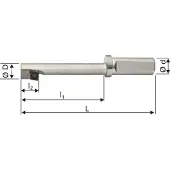 Format Rückwärtssenker 180° IK D13 Z1 für CCMT 060204
