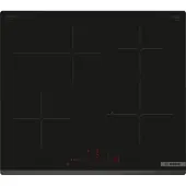 Bosch Serie 6 PIF63KHC1E, Schwarz, Arbeitsplatte, 60 cm, Zonen-Induktionskochfeld, Glaskeramik, 4 Zone(n)