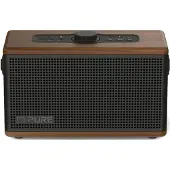 Pure Classic Aura, 2-Wege, 40 W, Verkabelt & Kabellos, Tragbarer Stereo-Lautsprecher, Braun, Walnuss, Rechteck