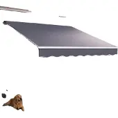 Vevor Gelenkarmmarkise 3,5x3 m