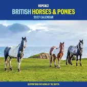 CAROUSEL CALENDARS RSPCA, Britische Pferde und Ponys Kalender 2027