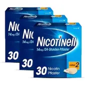 Nicotinell 14 mg / 24-Stunden-Pflaster Doppelpack 2X30 St