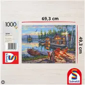 Schmidt Disney Ufer des Loon Lake, New York Puzzle 1000 Teile