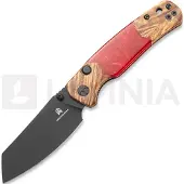 Bestechman Cicada TLL - PVD - Wood + Red Resin Taschenmesser