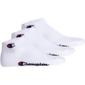 Champion Kurzsocken "Socken 3er Pack", Damen, Gr. 43-46, weiß, Obermaterial: 71% Baumwolle CO. 23% Polyester PES. 4% Polyamid PA. 2% Elasthan EL., Socken Kurzsocken