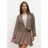 Ydence Damen Blazers Blazer Ayla - Taupe - Größe M