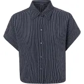 Opus Bluse Flaneta in marine weiß | Gr.: 38