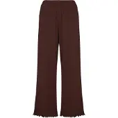 Hunkemoller Pyjama-Hose Loose Pointelle Braun