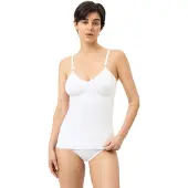 Mey Spaghetti Top Noblesse | Grösse: 38 | Farbe: Weiß