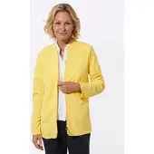 Witt Jerseyblazer "Jersey-Blazer Jerseyblazer in Stretch-Qualität", Damen, Gr. 19, gelb (zitrone), Basic, Blazer Jerseyblazer