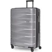 Bergpfeil Travel Trolley Arctic Silver Metallic grau 75cm