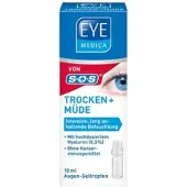 SOS EyeMedica Trocken + Müde | Hyaluron Augentropfen | 10 ml 1 St