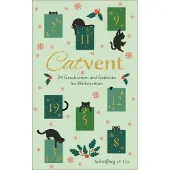 Sonstige Verlage Catvent literarischer Adventskalender mit 24 Katzengedichten und -geschichten