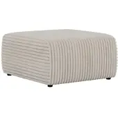 MKS POUF NESSARO - Beige Cord