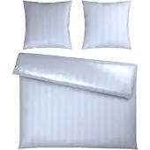 Premium Living Bettwäsche Xenia Streif XXL Weiß ca. 200x200cm