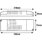 LEF Dimmbares Netzteil 100W 24V Für LED-Streifen