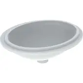 Geberit Unterbau-Waschtisch VariForm 49,5x42cm, o HL, o Ü, ov., US gl / we.
