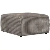 MKS POUF NESSARO - Hellbraun Cord