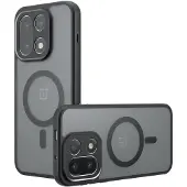 Techsuit – PureFrost MagSafe-Hülle für OnePlus 15 – mattes Schwarz