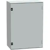 Schneider Electric Electric NSYPLM75G PanelSeT PLM Polyestergehäuse - Wandmontage, einfache Tür, ohne MP H747xB536xT300mm IP66, IK10, RAL 7035