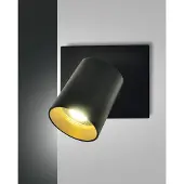 Licht-Erlebnisse Deckenspot Aluminium verstellbar Schwarz GU10