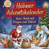 Sonstige Verlage Hühner-Adventskalender: Quiz-Buch mit Fragen und Rätsel